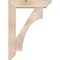 Ekena Millwork Westlake Slat Smooth Bracket w/ Offset Brace, Douglas Fir, 7 1/2"W x 32"D x 44"H BKT0806X32X44WTL06SDF - alternate 3